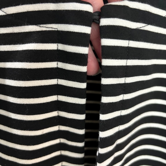 Philosophy 3/4 Sleeve Cropped Jacket - Black/White Petite S - Picture 3 of 8